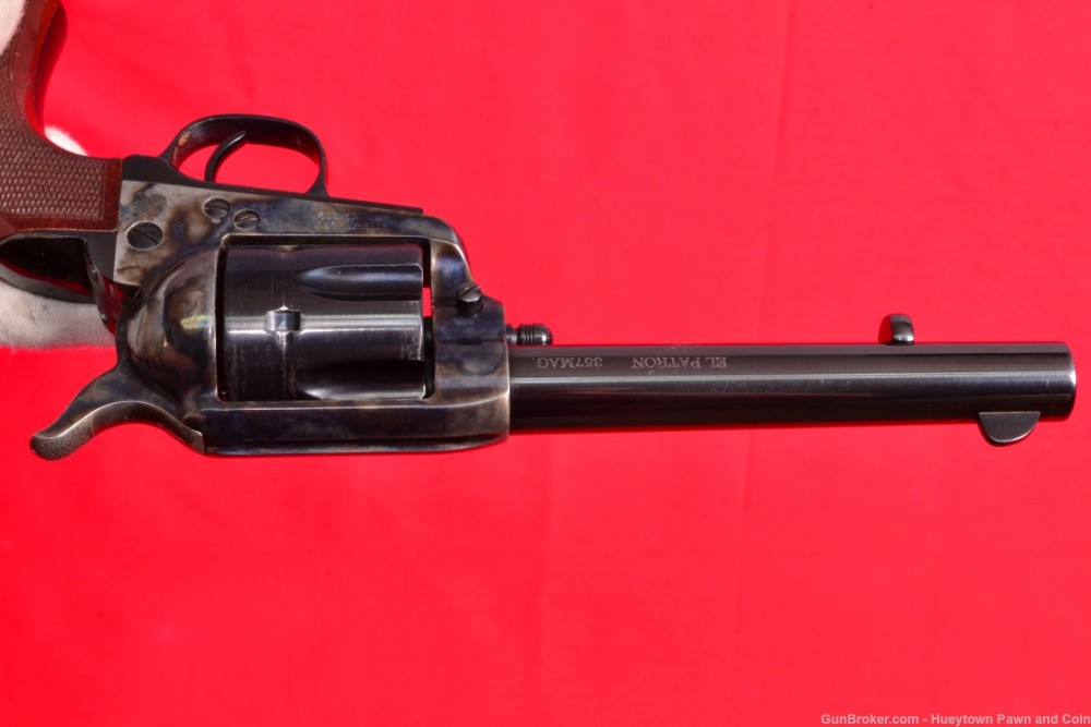 UBERTI STOEGER El Patron Cattleman SAA .357 Magnum Revolver PENNY NO RES-img-4