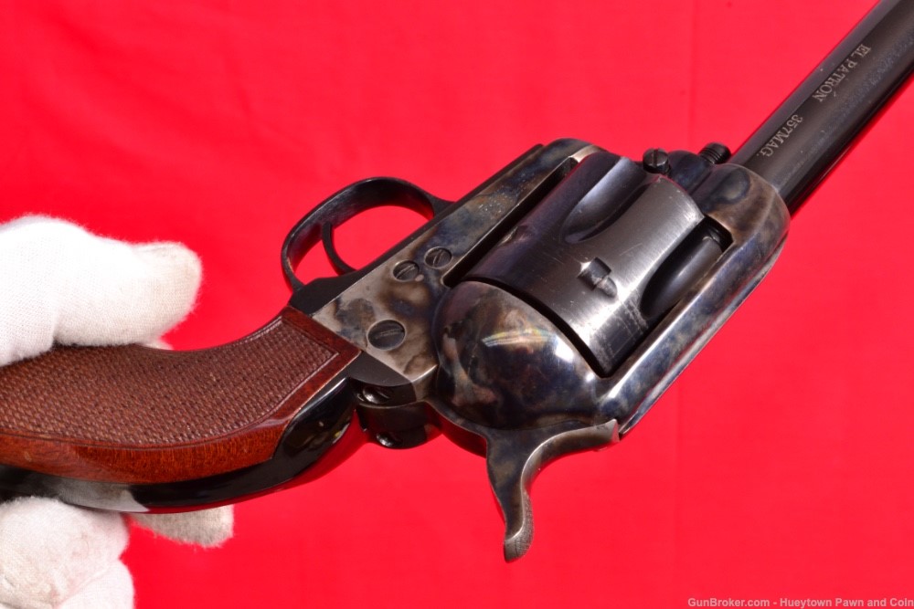 UBERTI STOEGER El Patron Cattleman SAA .357 Magnum Revolver PENNY NO RES-img-3
