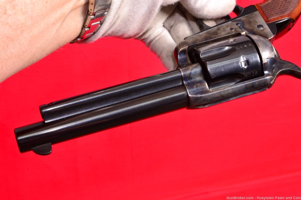 UBERTI STOEGER El Patron Cattleman SAA .357 Magnum Revolver PENNY NO RES-img-9