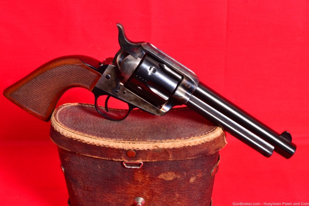 UBERTI STOEGER El Patron Cattleman SAA .357 Magnum Revolver PENNY NO RES-img-1