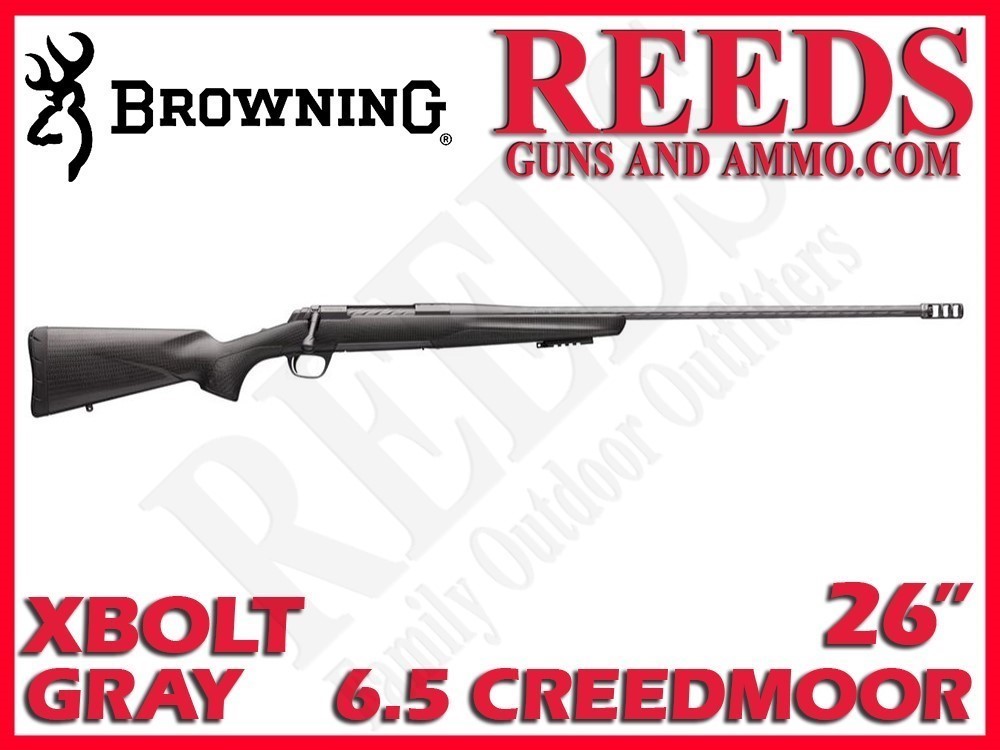 Browning Xbolt Pro Long Range Gray 6.5 Creedmoor 26in 035543282-img-0