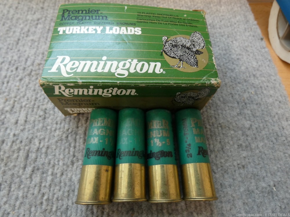 Remington Premier Magnum 12 Gauge Turkey Loads 4 Rounds-img-0