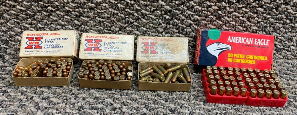 Lot Of Winchester & Federal 25 Auto Full Metal Jacket 170 Rounds -img-0