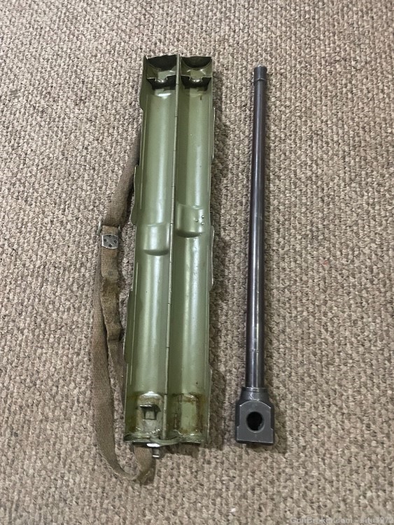 WW2 german MG-42  8mm barrel   with carry case  yugo M53 -img-0