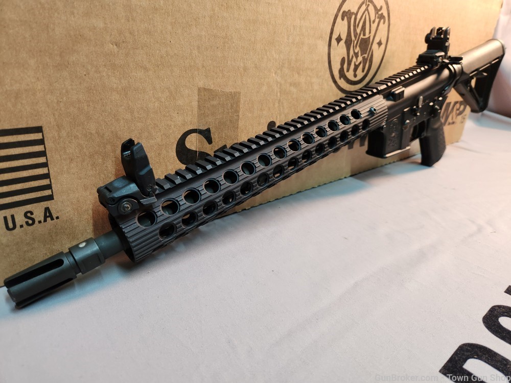 SMITH & WESSON M&P15TS 5.56 14.5 PINNED USED! PENNY AUCTION!-img-12