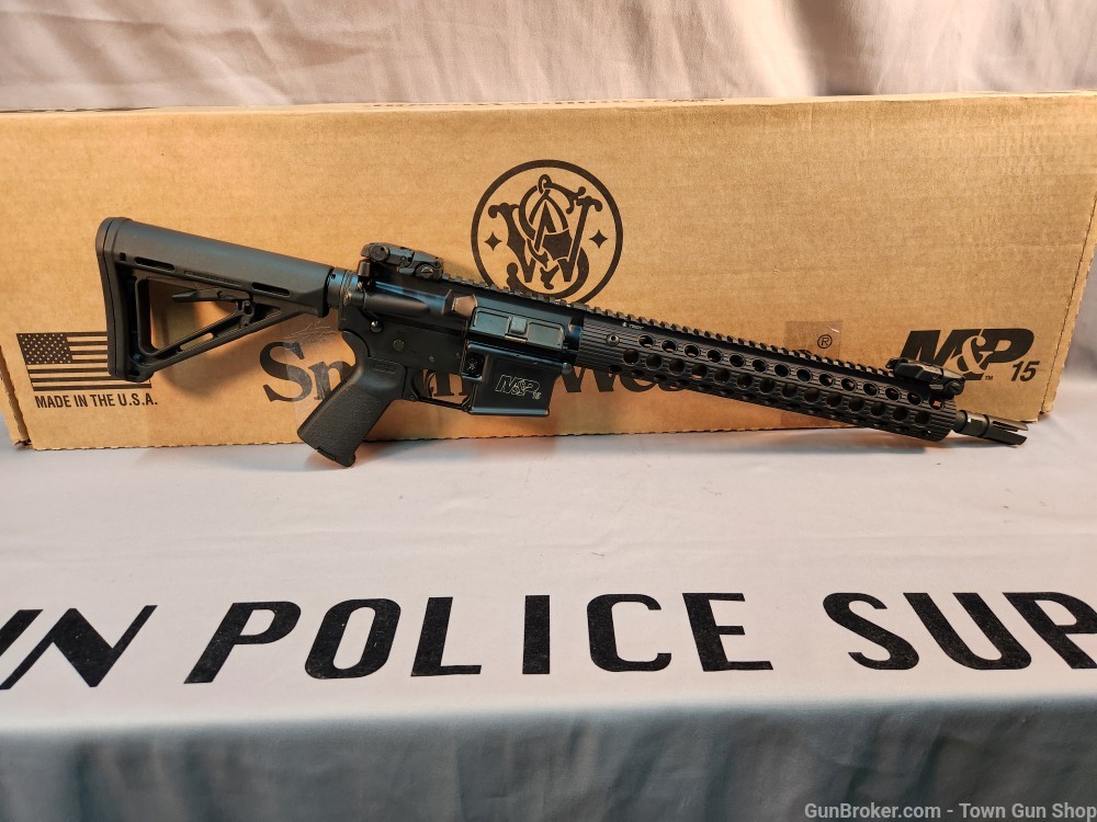 SMITH & WESSON M&P15TS 5.56 14.5 PINNED USED! PENNY AUCTION!-img-0