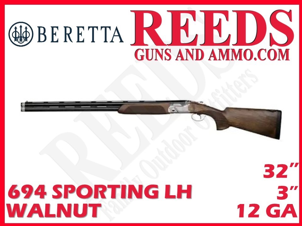 Beretta 694 Sporting Walnut Left Handed 12 Ga 3in 32in J694L12-img-0