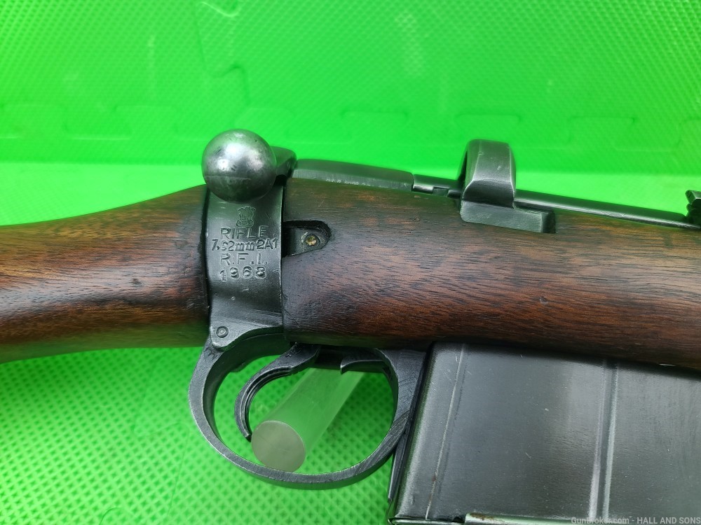 ISHAPORE LEE-ENFIELD 2A1 * 308 Win * MATCHING NUMBERS R.F.I. 1968 India -img-9