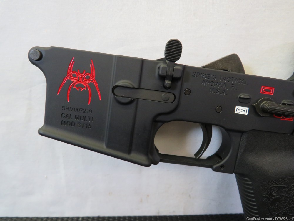 PENNY! SPIKES TACTICAL ST15 COMPLETE AR15 LOWER RECEIVER, NIB!-img-10