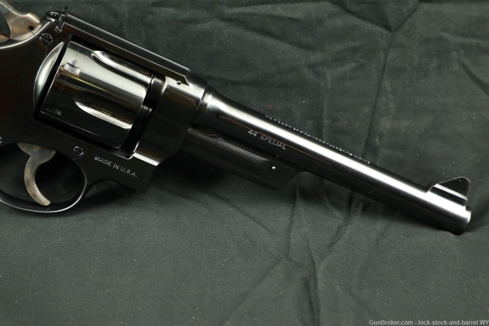 Smith & Wesson .44 Hand Ejector 3rd Model Blued 6.5” DA/SA Revolver C&R-img-3