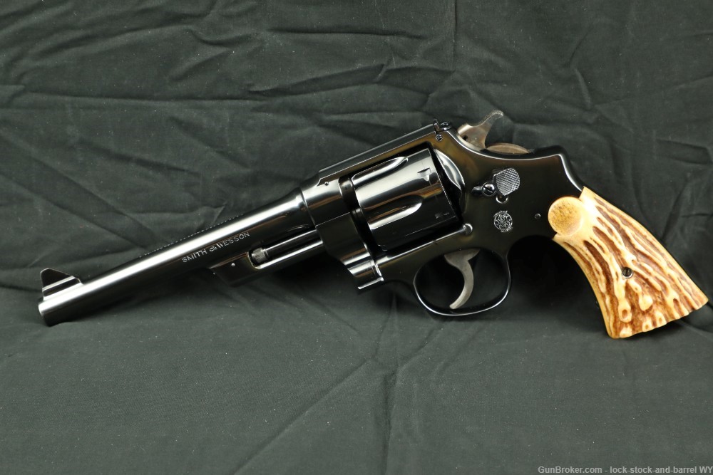 Smith & Wesson .44 Hand Ejector 3rd Model Blued 6.5” DA/SA Revolver C&R-img-4