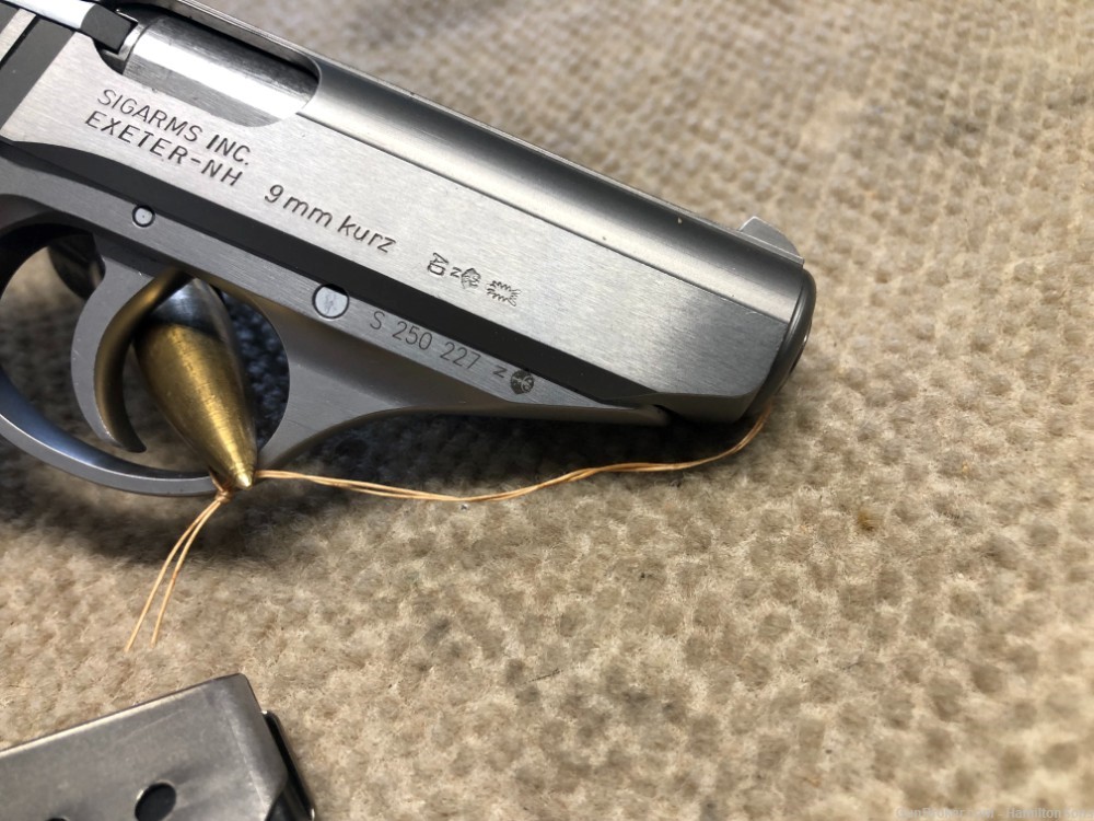 SIG SAUER P232 STAINLESS STEEL IN 380ACP MADE IN GERMANY -img-6