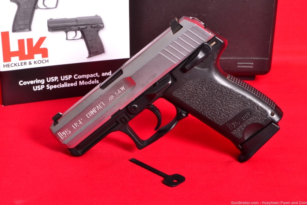 HK Heckler Koch H&K USP Compact .40 Pistol Box Manual Germany NO RESERVE-img-0