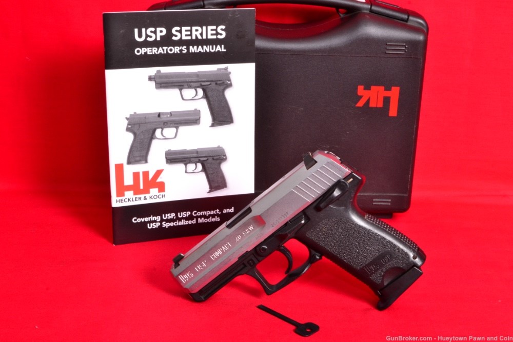 HK Heckler Koch H&K USP Compact .40 Pistol Box Manual Germany NO RESERVE-img-1