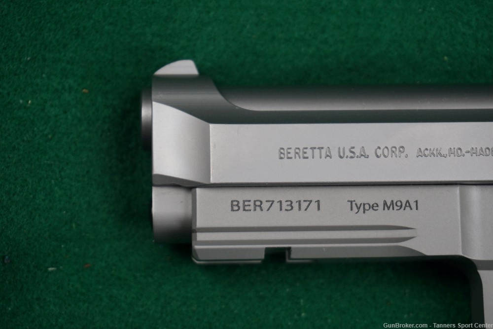 Beretta 92FS Compact L INOX Type M9A1 9 9mm 13-Round $.01 Start-img-2