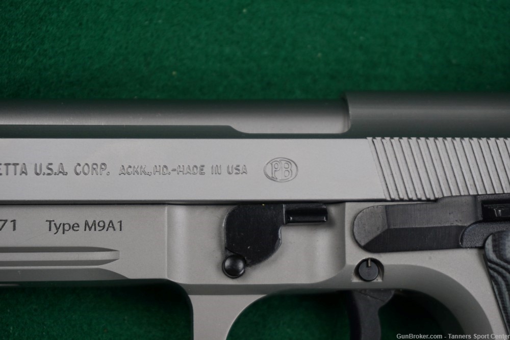 Beretta 92FS Compact L INOX Type M9A1 9 9mm 13-Round $.01 Start-img-3
