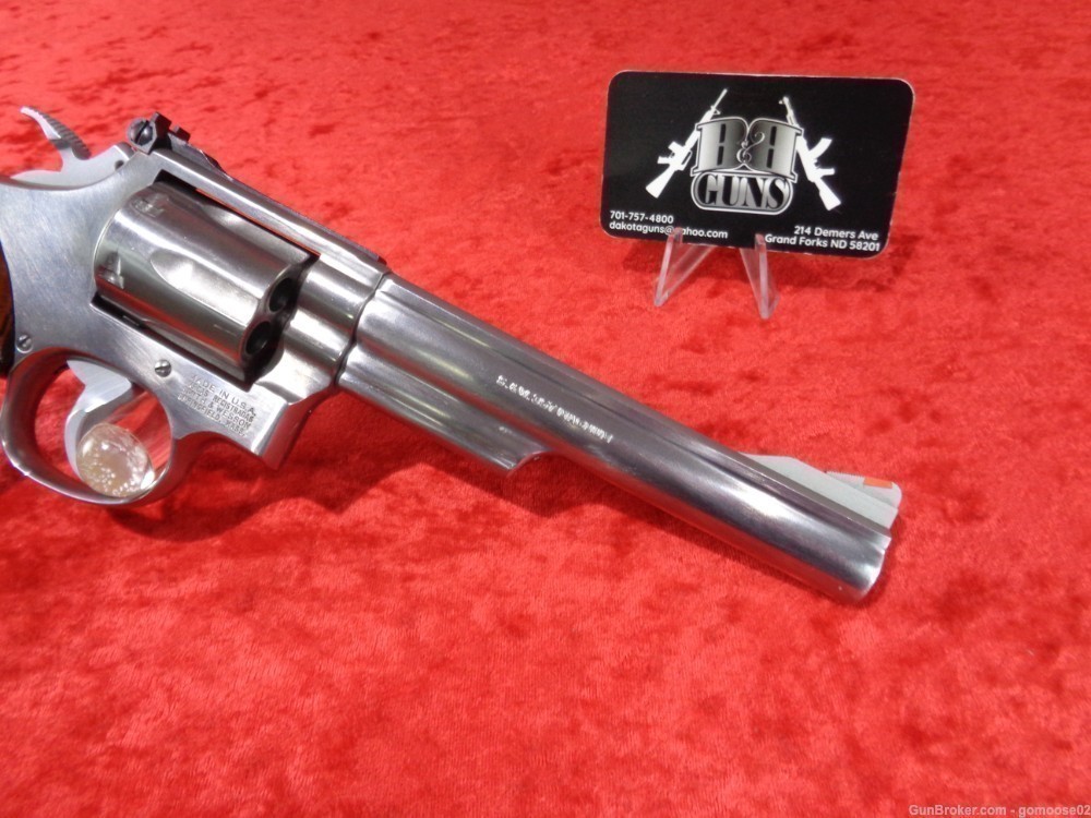 S&W Model 66 357 Magnum Combat Mag Stainless Smith Wesson PRE LOCK WE TRADE-img-5