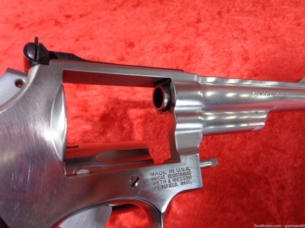 S&W Model 66 357 Magnum Combat Mag Stainless Smith Wesson PRE LOCK WE TRADE-img-17