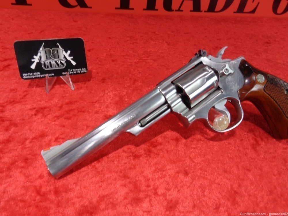 S&W Model 66 357 Magnum Combat Mag Stainless Smith Wesson PRE LOCK WE TRADE-img-1