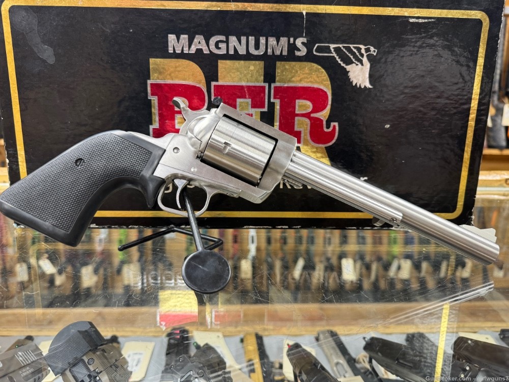 Magnum Research BFR .480 Rug/.475 LB 7.5” SS 3-shots fired-img-0