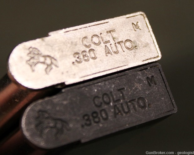 TWO Colt Government .380/Mustang 2 factory magazines mags-img-3
