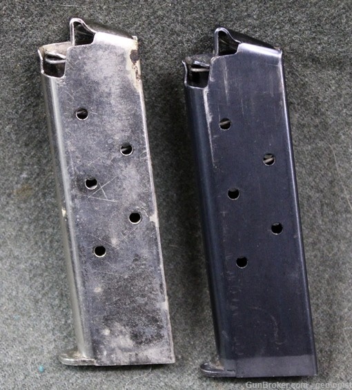 TWO Colt Government .380/Mustang 2 factory magazines mags-img-0
