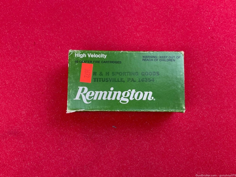 Remington 32-20 WCF 100 Grain SP Soft Point Cowboy SAA 1873 50 Round Box -img-1