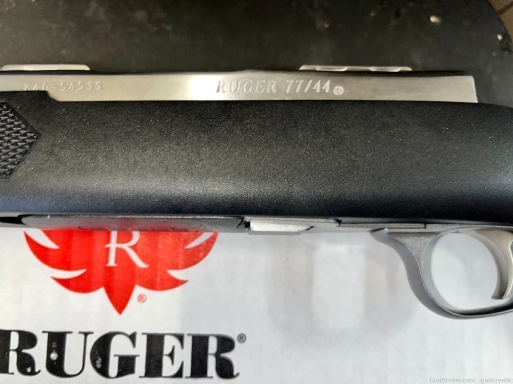 Ruger M77 77/44 44mag 07417 Stainless 18.5" Threaded Barrel 7417 LAYAWAY -img-16