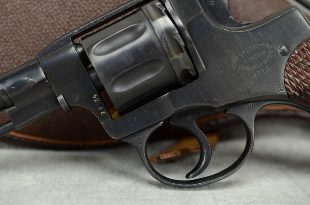 Imperial 1912 Tula 1895 Nagant Revolver w/ Holster-img-4