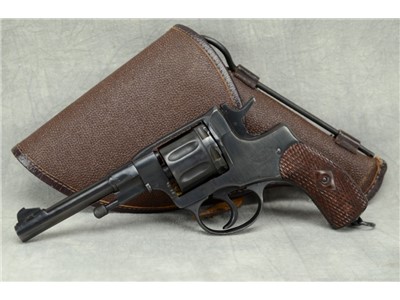 Imperial 1912 Tula 1895 Nagant Revolver w/ Holster