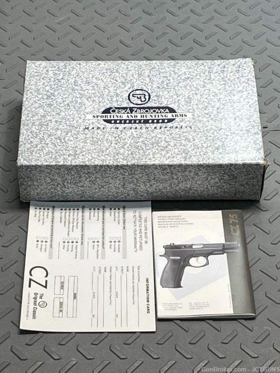 CZ 75 B 9mm Cold War Commemorative Limited Edition 4.6? 16Rd Mags NO CC FEE-img-13