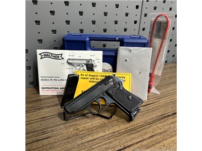 Walther PPK .380 ACP w/ Original Box Test Target Manual PENNY AUCTION!