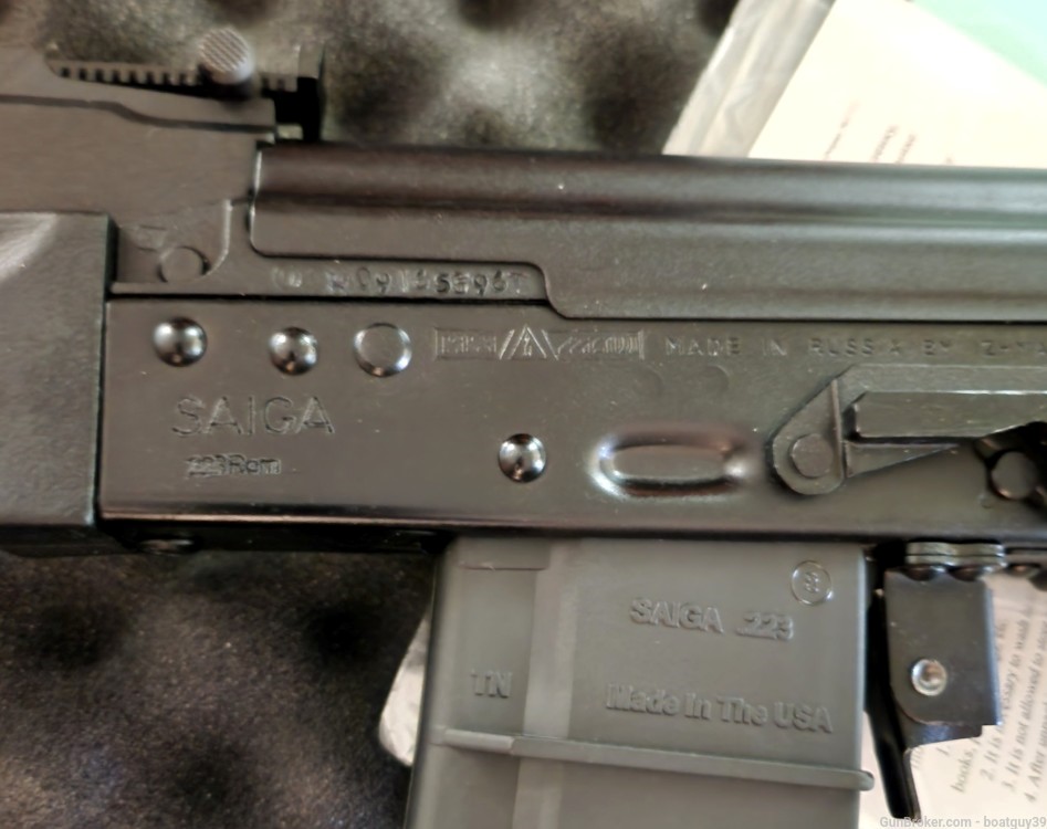 Saiga 5.56 New and Unfired with extras...-img-5