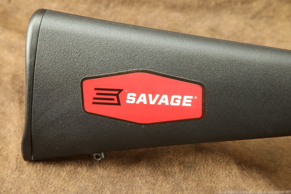 Savage 93R17 Bolt Action Rifle with Scope Mounts-img-25