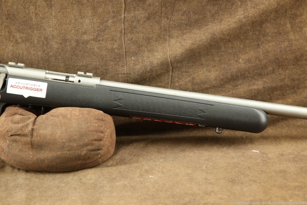 Savage 93R17 Bolt Action Rifle with Scope Mounts-img-5
