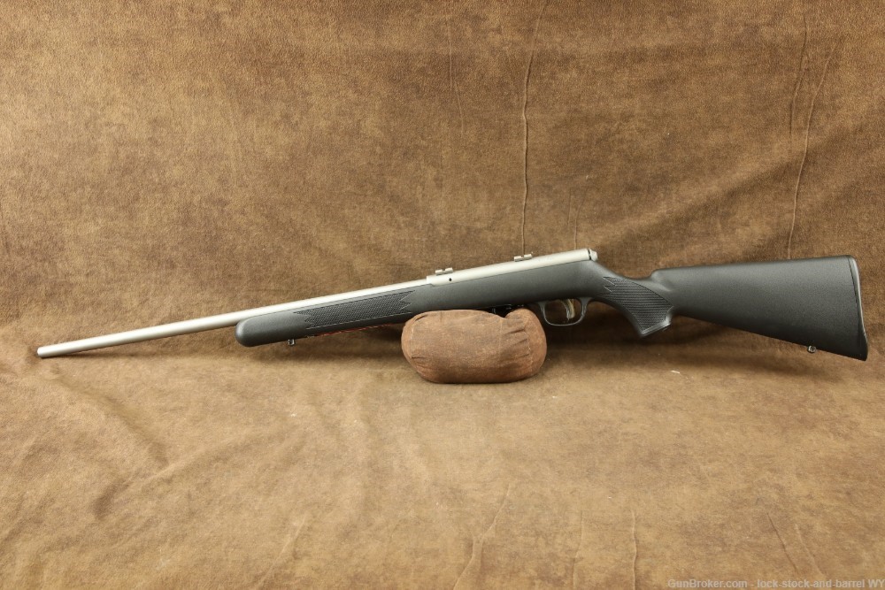Savage 93R17 Bolt Action Rifle with Scope Mounts-img-7