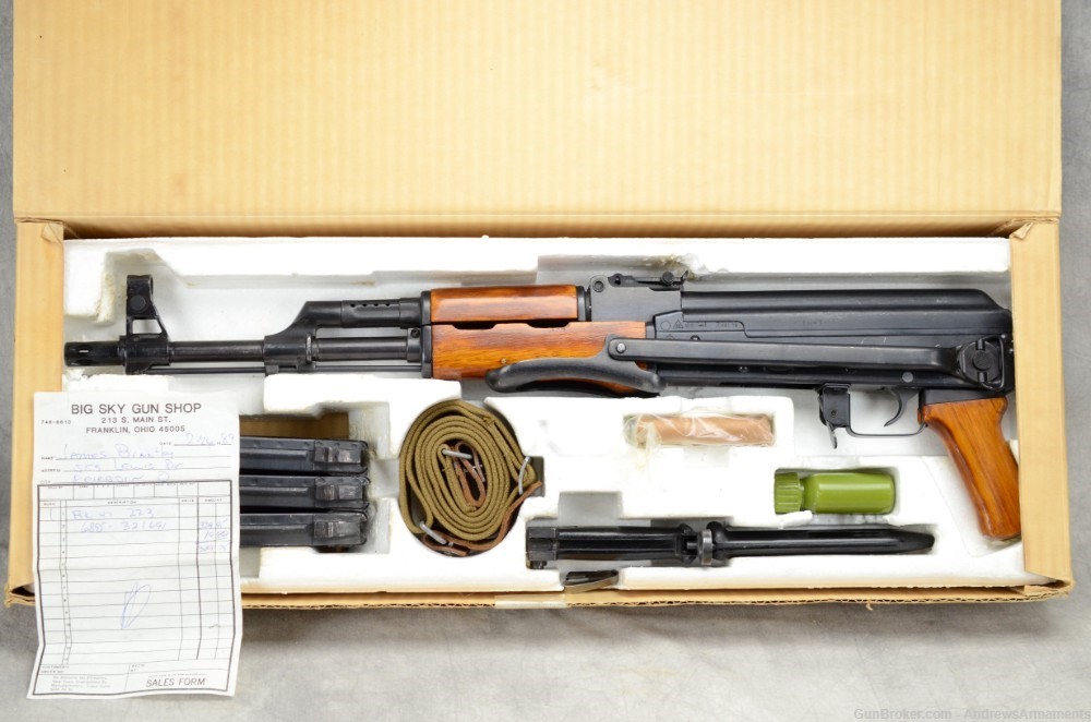 Norinco 84S-1 Chinese AK-47 Underfolder Pre Ban w/ Box and Original Receipt-img-0