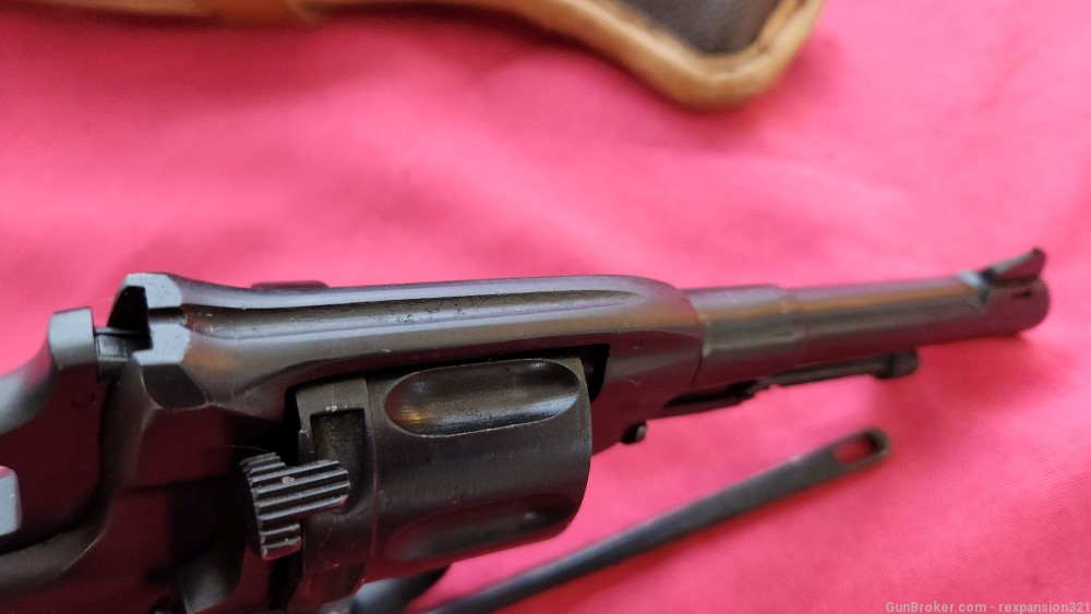 RARE BEAUTIFUL WW2 RUSSIAN TULA M1895 NAGANT REVOLVER MGF 1938 7.62X38R-img-10