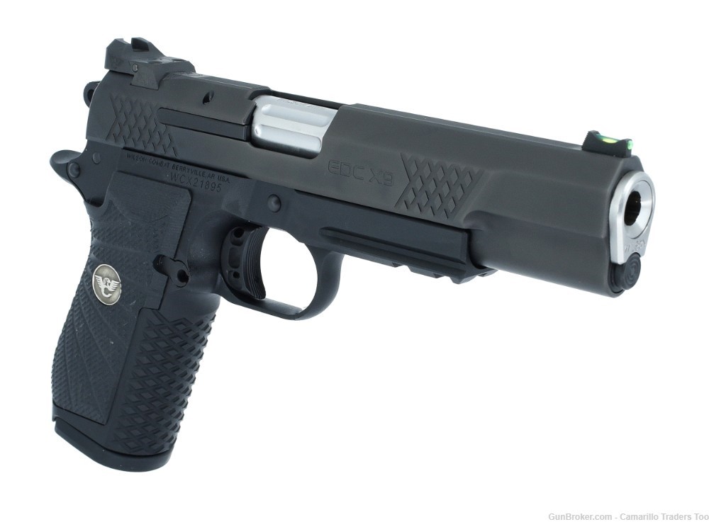 Wilson Combat EDC X9L 5-inch 9mm Luger with RAIL EDCX-LPR-9 Brand New!-img-7