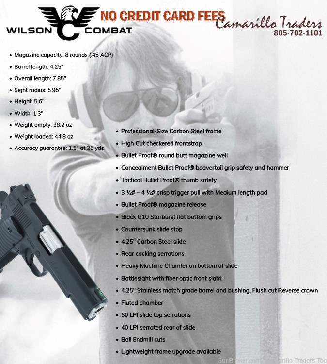 Wilson Combat Hackathorn Special Commander .45acp  HACK-COM-45 discontinued-img-2