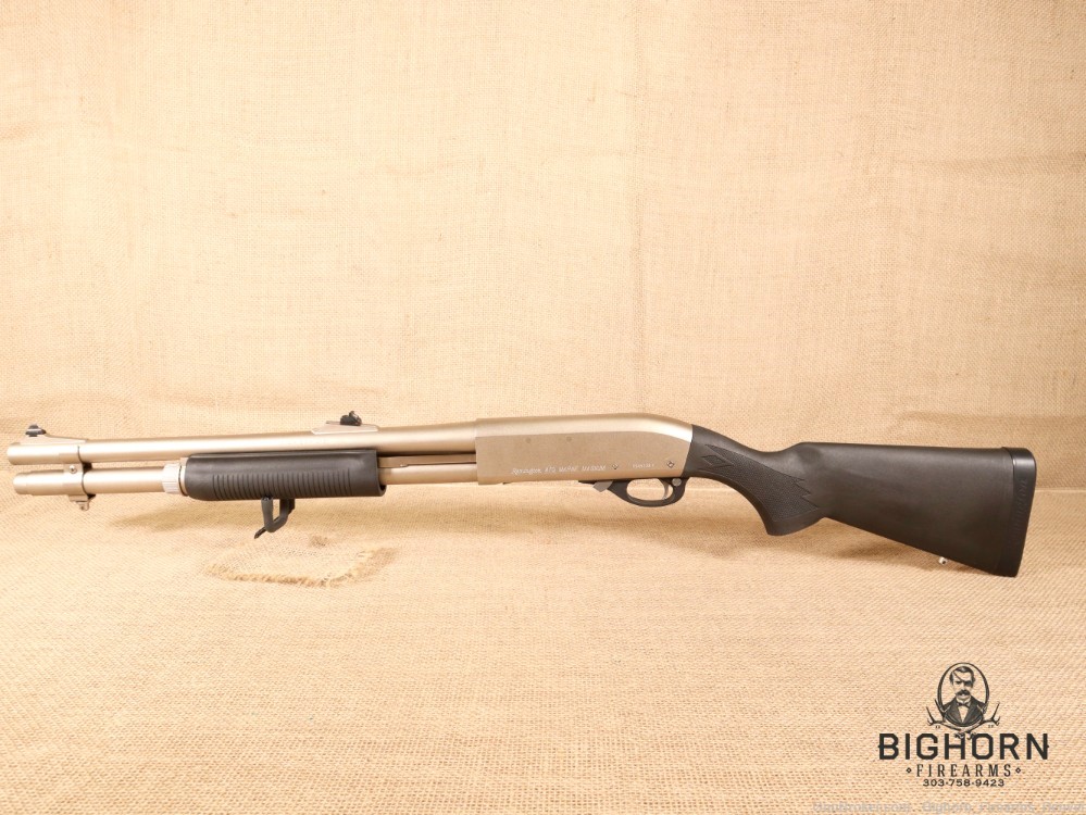 Remington 870 Special Purpose Marine Magnum Nickel-Plated 12 Ga 3" Shotgun-img-7