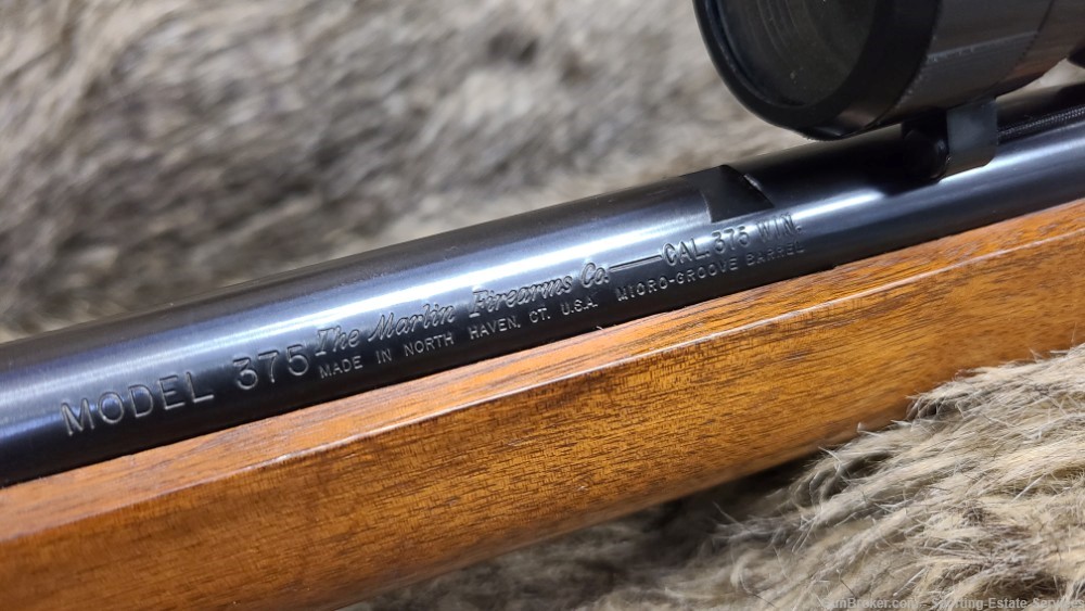 Marlin 375 - .375 Win - 20" - First Year 1980 - Tasco Scope - Excellent! -img-12