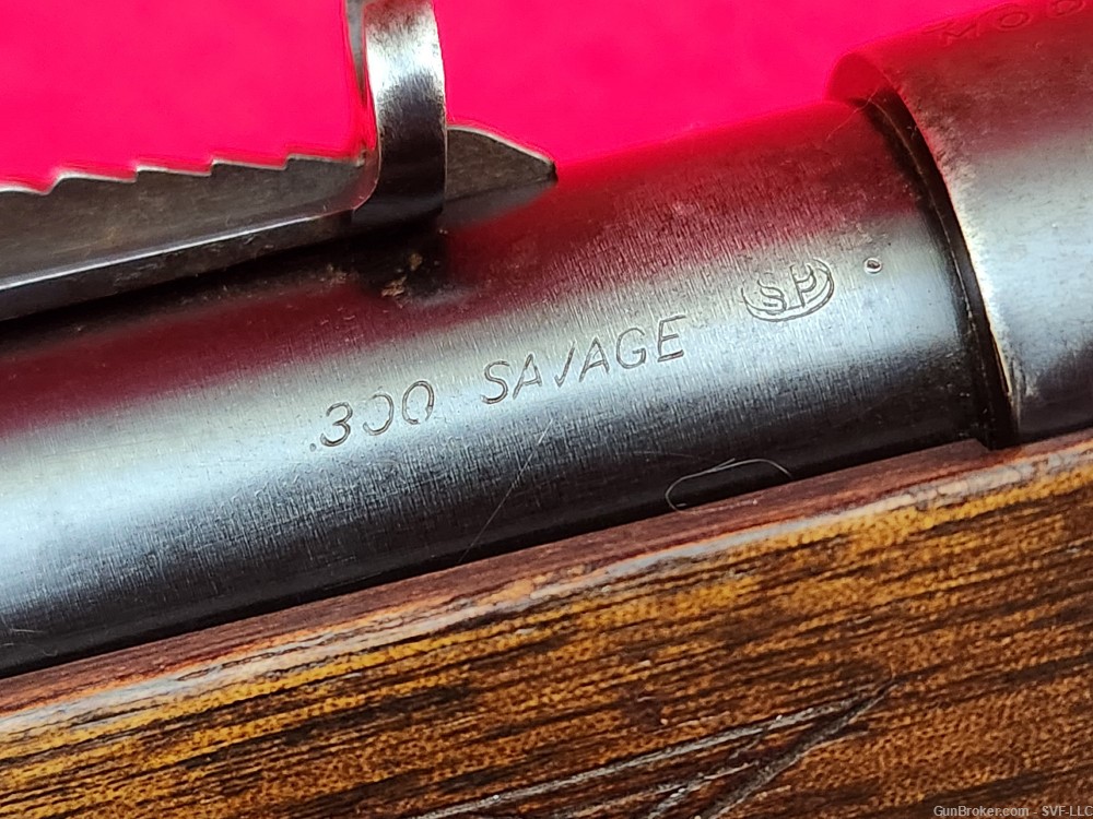 Savage 99 Lever Action Rifle 300 Savage 24" (USED)-img-9