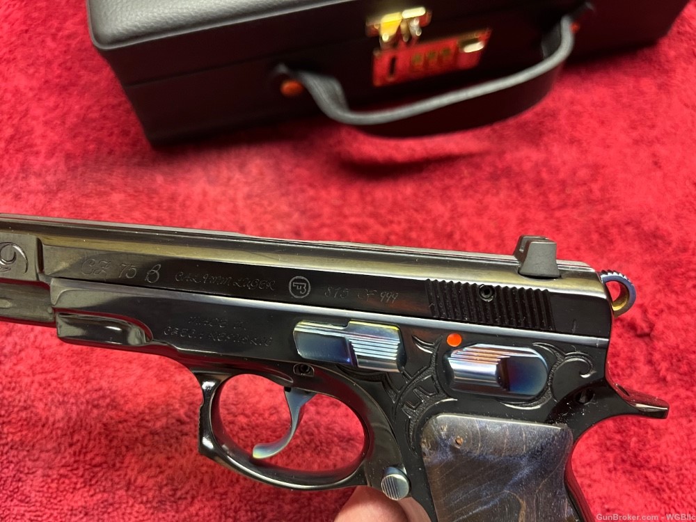 CZ 75b 40th Anniversary - NEW OLD STOCK - 100% PERFECT - 75-img-43