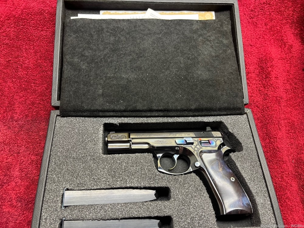 CZ 75b 40th Anniversary - NEW OLD STOCK - 100% PERFECT - 75-img-0