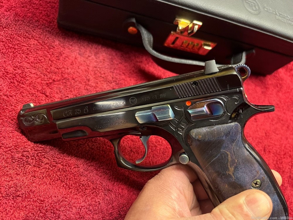 CZ 75b 40th Anniversary - NEW OLD STOCK - 100% PERFECT - 75-img-12