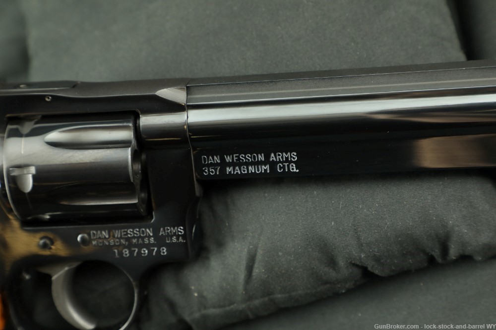 Dan Wesson Model 15-2H W/ Barrel Kit .357 Mag Double Action Revolver, 1978-img-22
