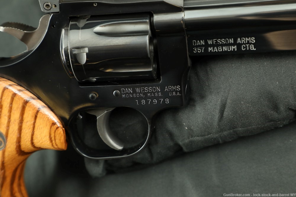 Dan Wesson Model 15-2H W/ Barrel Kit .357 Mag Double Action Revolver, 1978-img-21