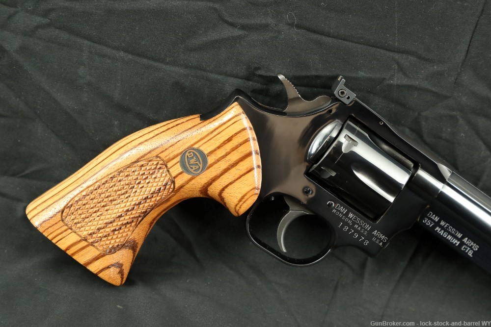 Dan Wesson Model 15-2H W/ Barrel Kit .357 Mag Double Action Revolver, 1978-img-4