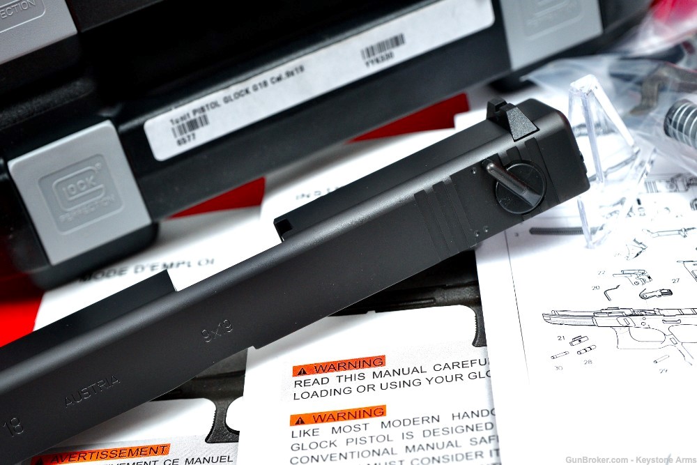 Ultra Rare & BADASS Glock 18 G18 Fully Automatic Parts Kit Consecutive Set-img-7